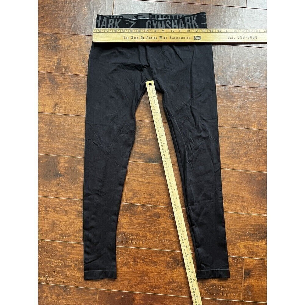 Gymshark Seamless Legging Black Logo Waist Band Read Below - Picture 2 of 3